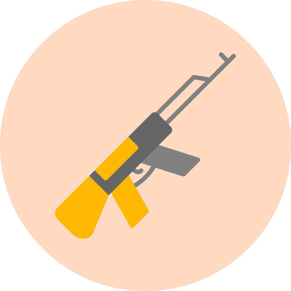 rifle pistola vector icono