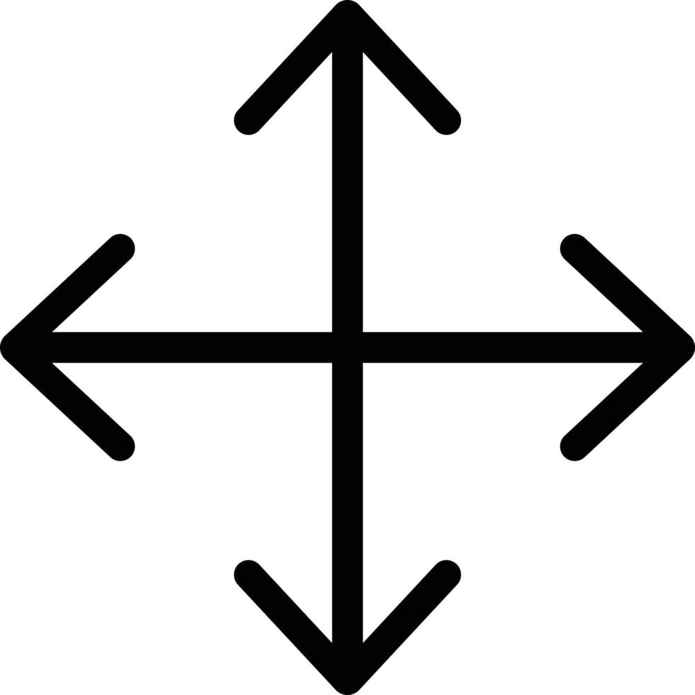 move icon arrow drag symbol vector , direction arrows