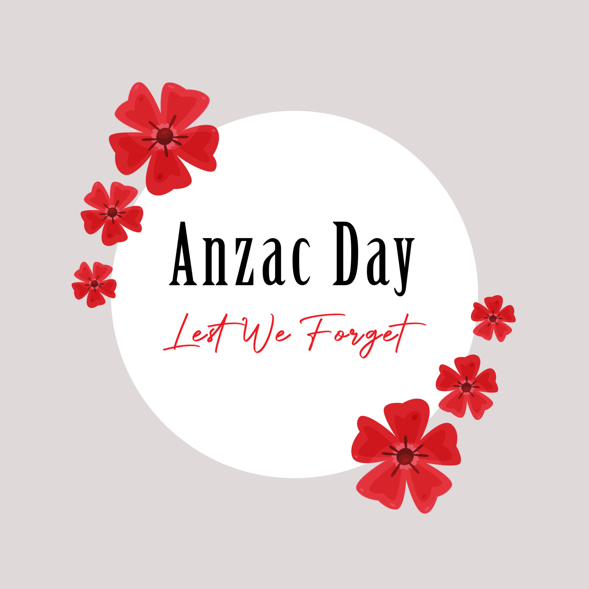 anzac day lettering vector.suitable for card,banner, or poster 22123938 Vector Art at Vecteezy