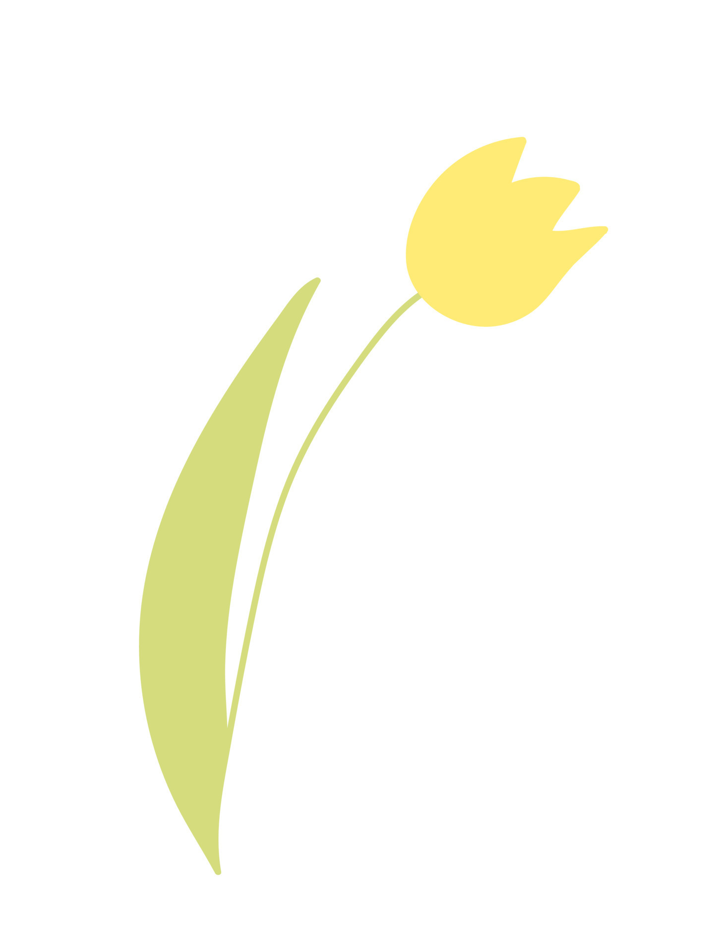 Vector tulip flower 22123965 Vector Art at Vecteezy