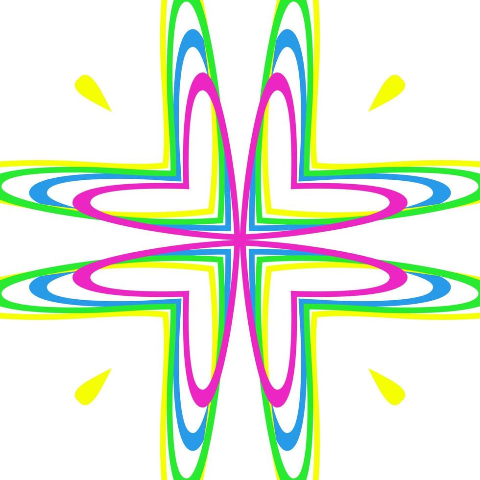 Modern Stylish Vector Seamless Pattern with Lines, Circles, and Various Sizes in Repeating Geometric Background.