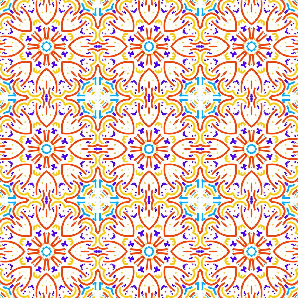 Vector seamless pattern. Modern stylish texture. Repeating geometric background with lines, circles and variously sized.