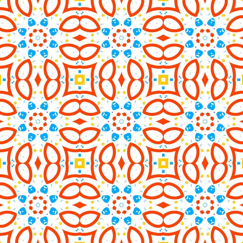Vector seamless pattern. Modern stylish texture. Repeating geometric background with lines, circles and variously sized.