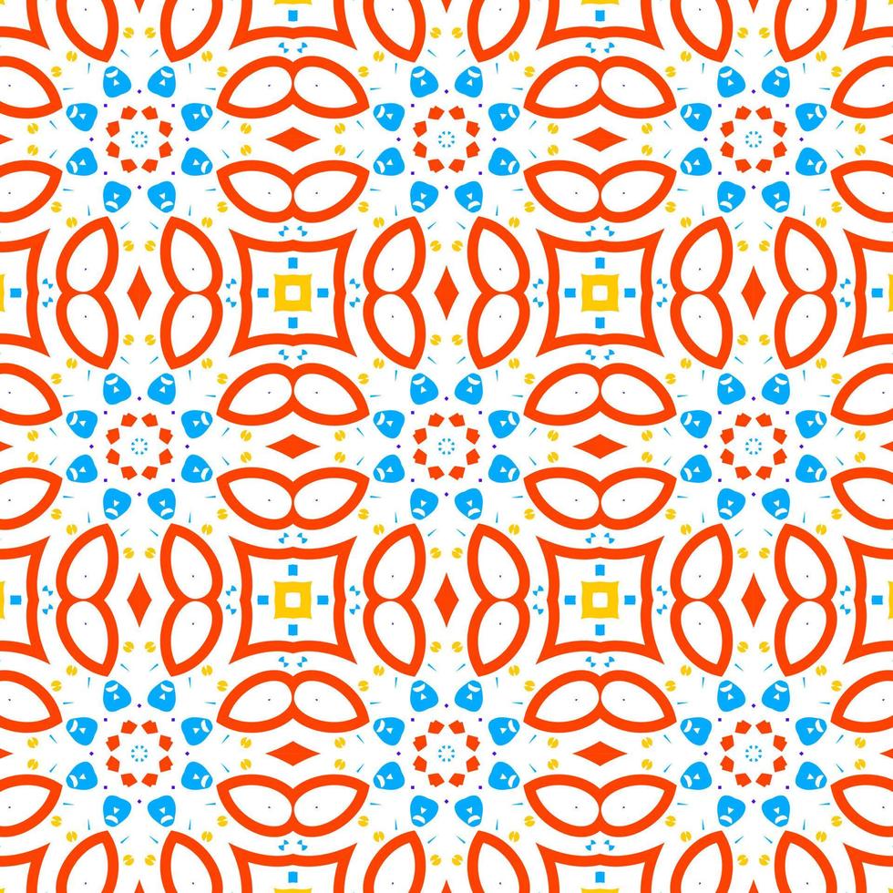 Vector seamless pattern. Modern stylish texture. Repeating geometric background with lines, circles and variously sized.