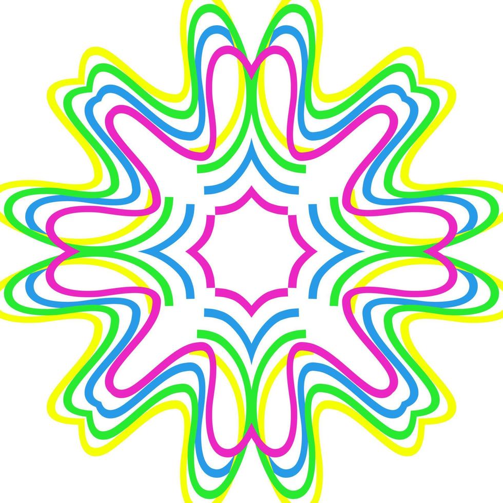 Modern Stylish Vector Seamless Pattern with Lines, Circles, and Various Sizes in Repeating Geometric Background.