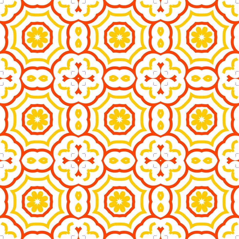 Vector seamless pattern. Modern stylish texture. Repeating geometric background with lines, circles and variously sized.