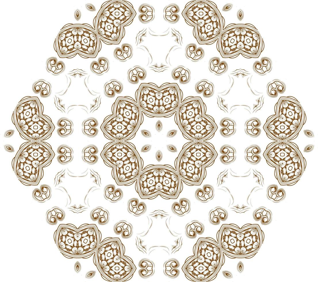 Vector seamless pattern. Modern stylish texture. Repeating geometric background with lines, circles and variously sized.