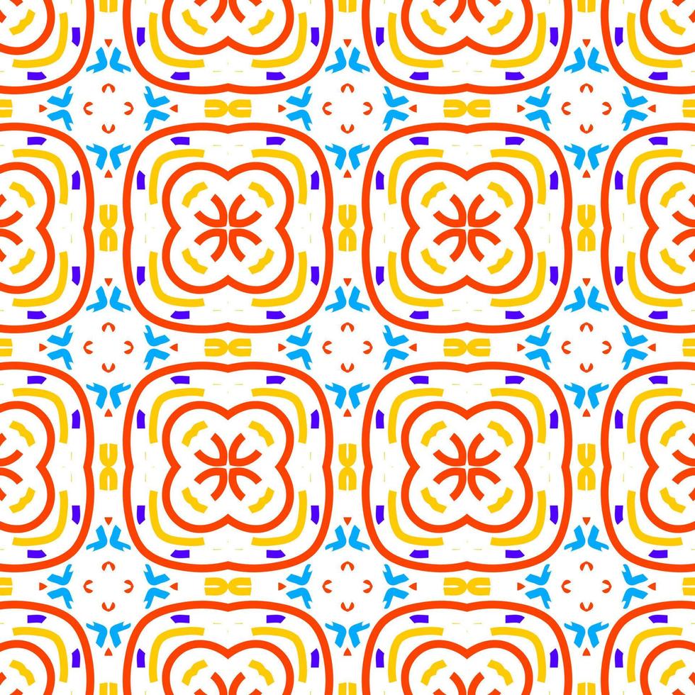 Modern Stylish Vector Seamless Pattern with Lines, Circles, and Various Sizes in Repeating Geometric Background.