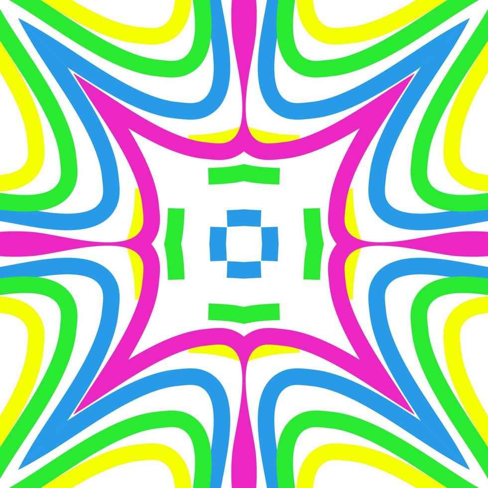 Modern Stylish Vector Seamless Pattern with Lines, Circles, and Various Sizes in Repeating Geometric Background.