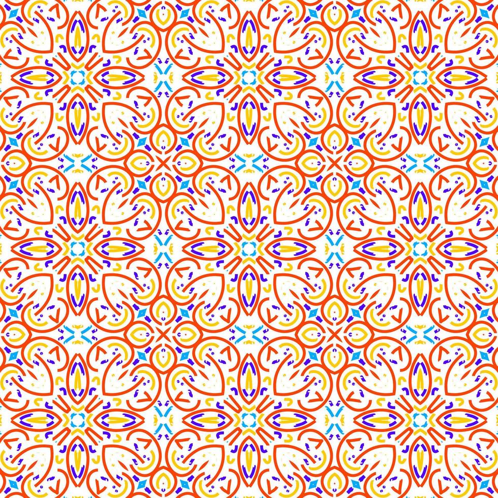 Vector seamless pattern. Modern stylish texture. Repeating geometric background with lines, circles and variously sized.