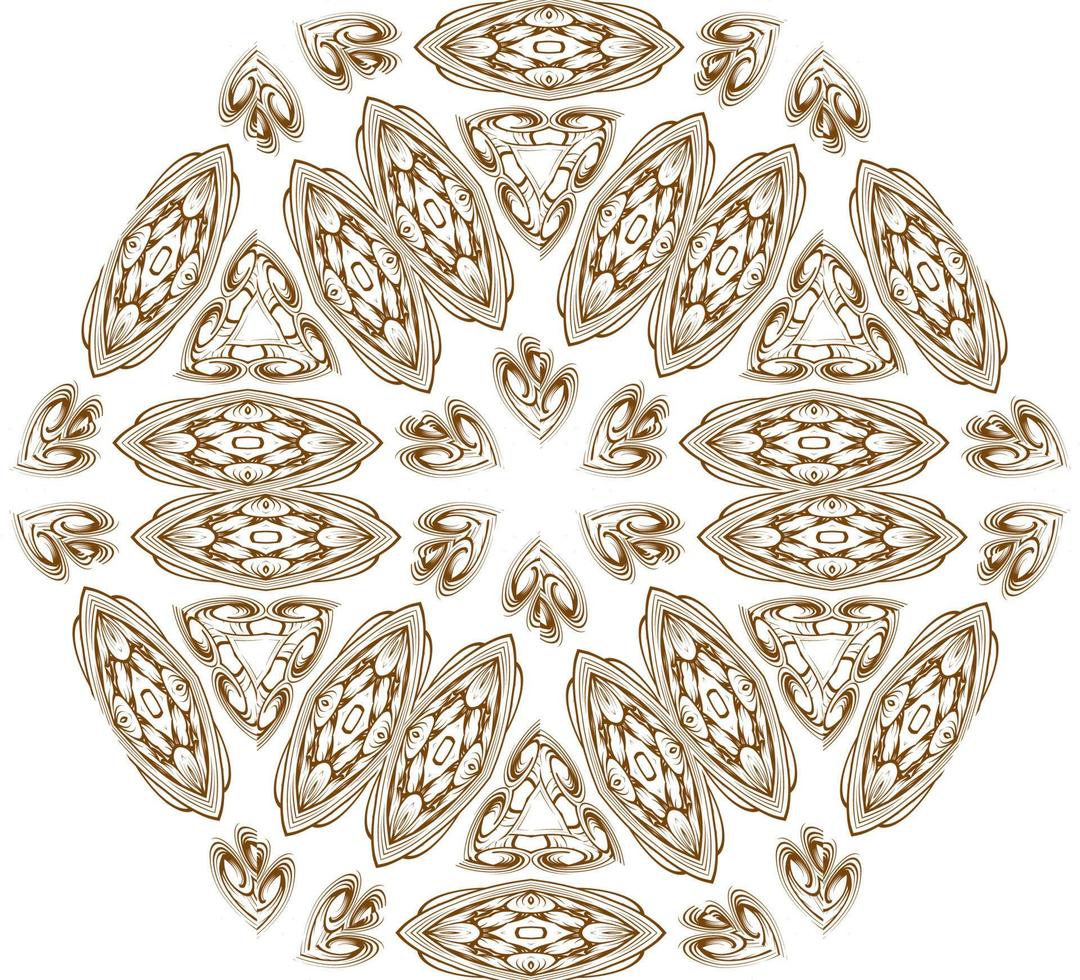 Vector seamless pattern. Modern stylish texture. Repeating geometric background with lines, circles and variously sized.
