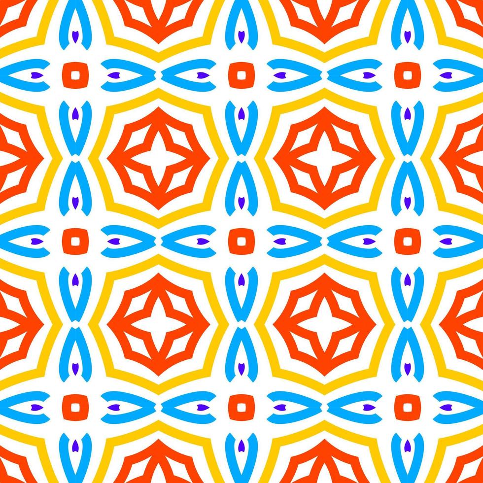Modern Stylish Vector Seamless Pattern with Lines, Circles, and Various Sizes in Repeating Geometric Background.