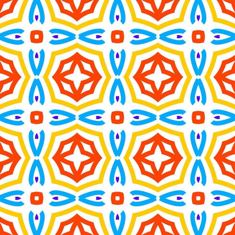 Modern Stylish Vector Seamless Pattern with Lines, Circles, and Various Sizes in Repeating Geometric Background.