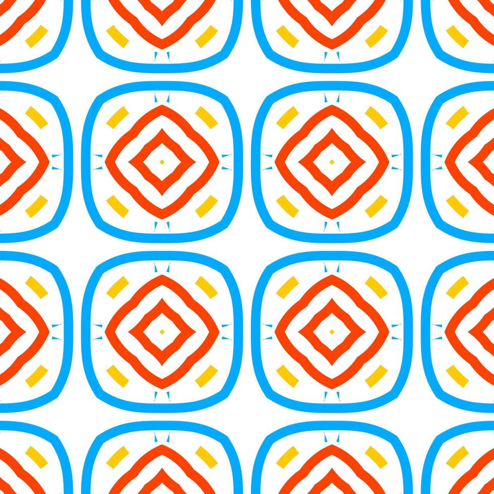 Modern Stylish Vector Seamless Pattern with Lines, Circles, and Various Sizes in Repeating Geometric Background.