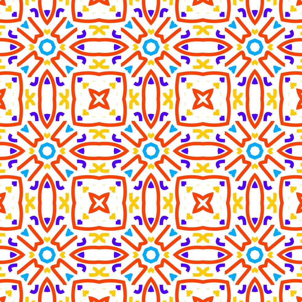 Modern Stylish Vector Seamless Pattern with Lines, Circles, and Various Sizes in Repeating Geometric Background.
