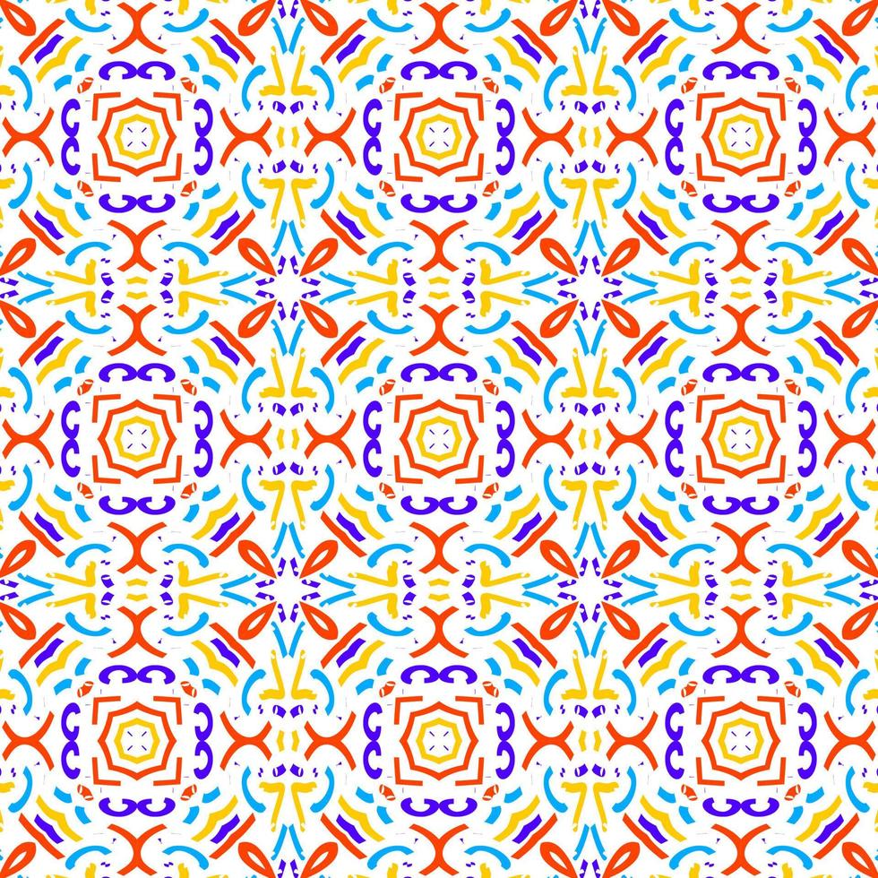 Vector seamless pattern. Modern stylish texture. Repeating geometric background with lines, circles and variously sized.