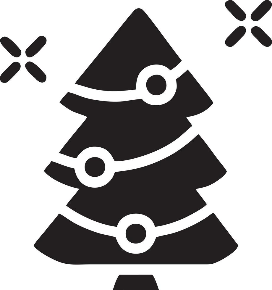 Tree icon symbol image vector, illustration of the tree botany in black image vector