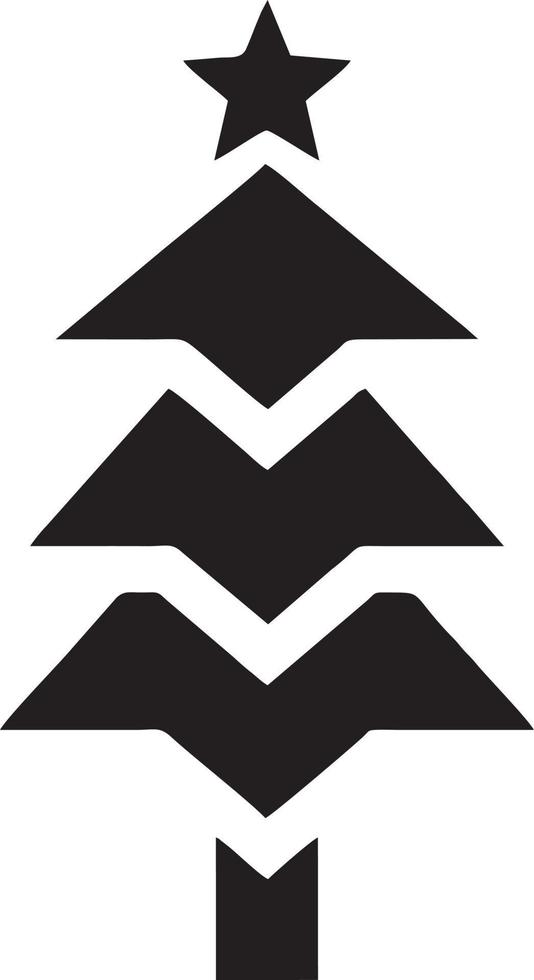 Tree icon symbol image vector, illustration of the tree botany in black image vector