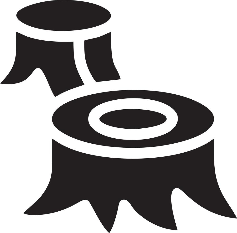 Tree icon symbol image vector, illustration of the tree botany in black image vector