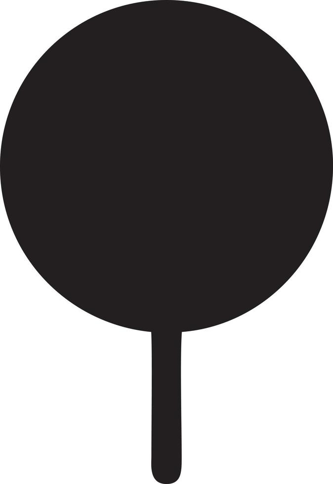 Tree icon symbol image vector, illustration of the tree botany in black image vector