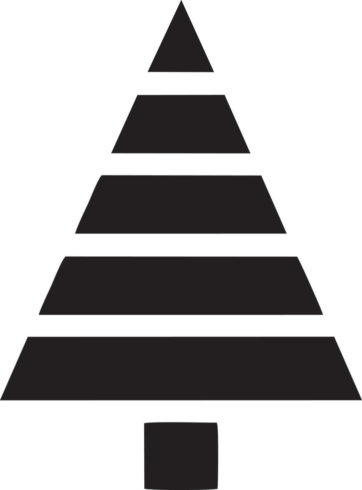 Tree icon symbol image vector, illustration of the tree botany in black image vector