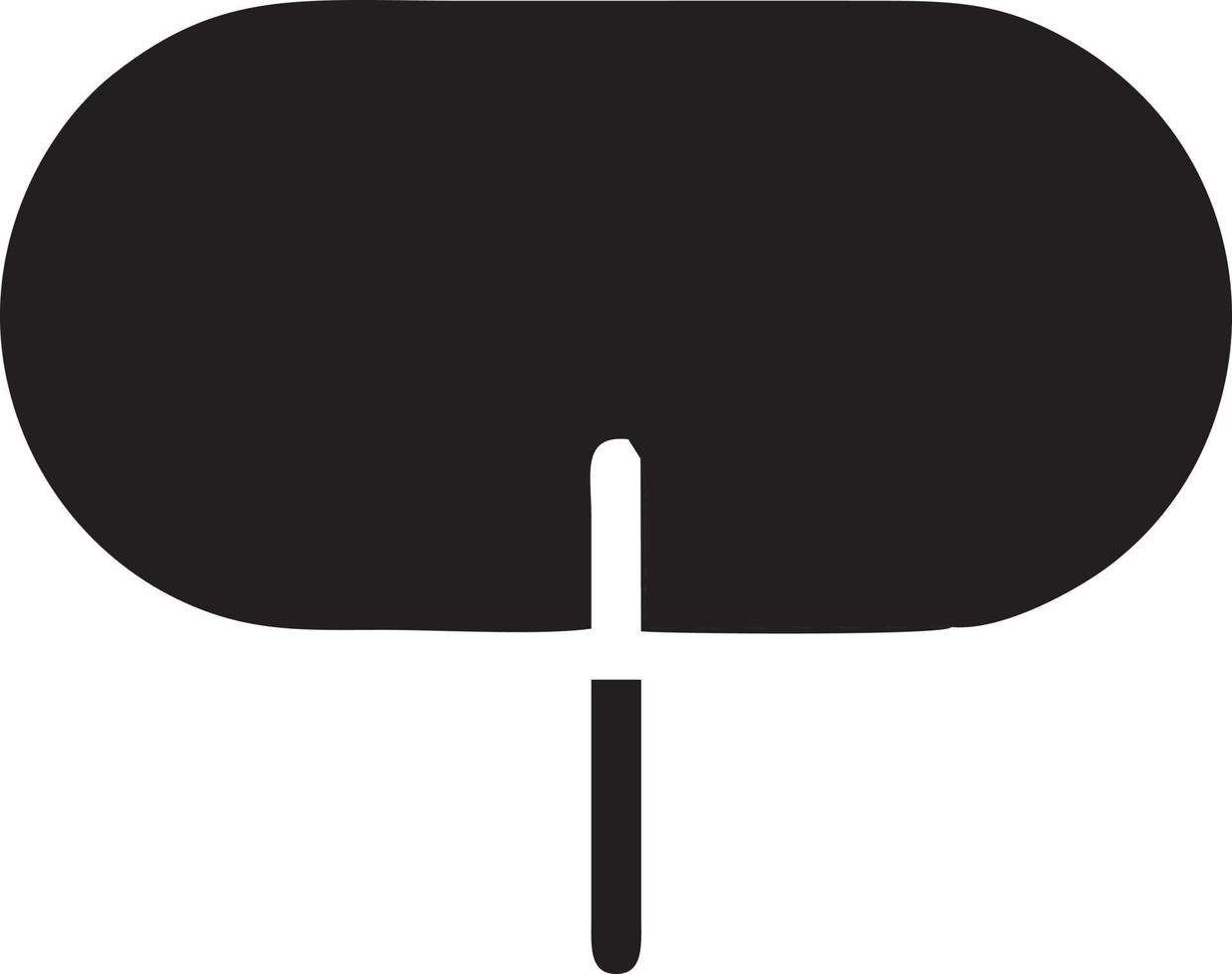 Tree icon symbol image vector, illustration of the tree botany in black image vector