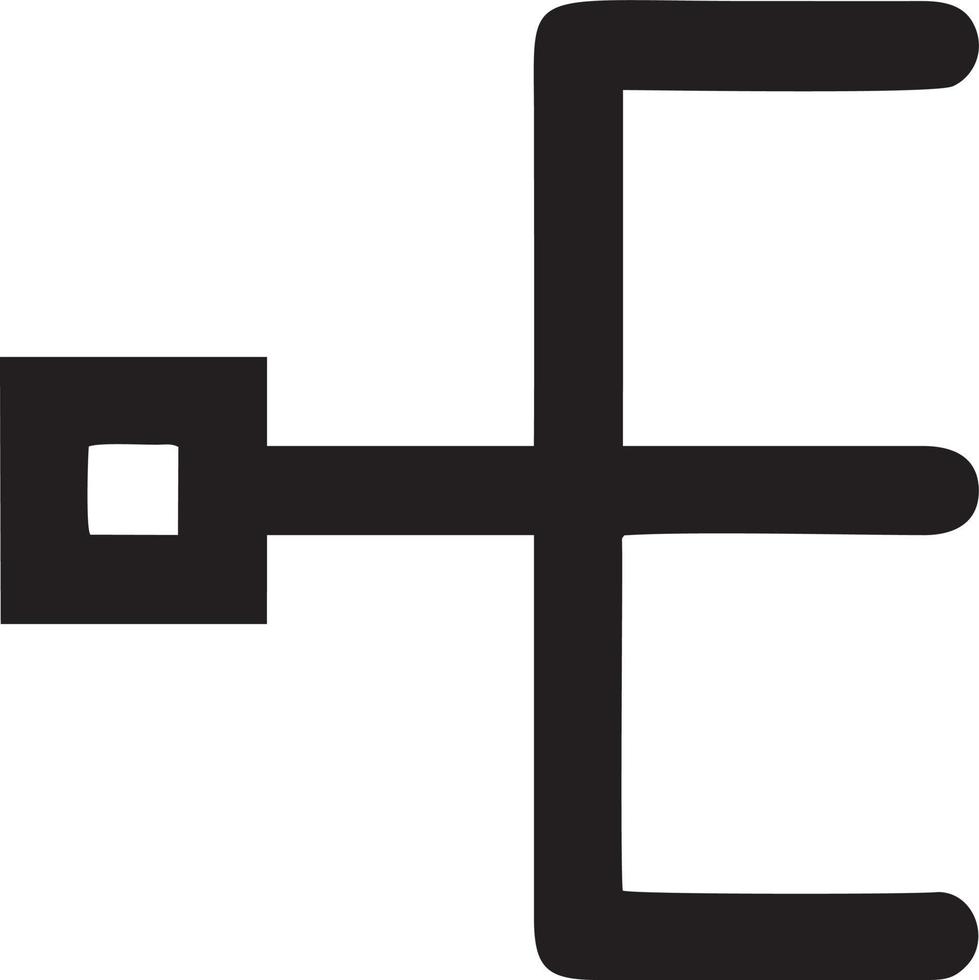 Tree icon symbol image vector, illustration of the tree botany in black image vector