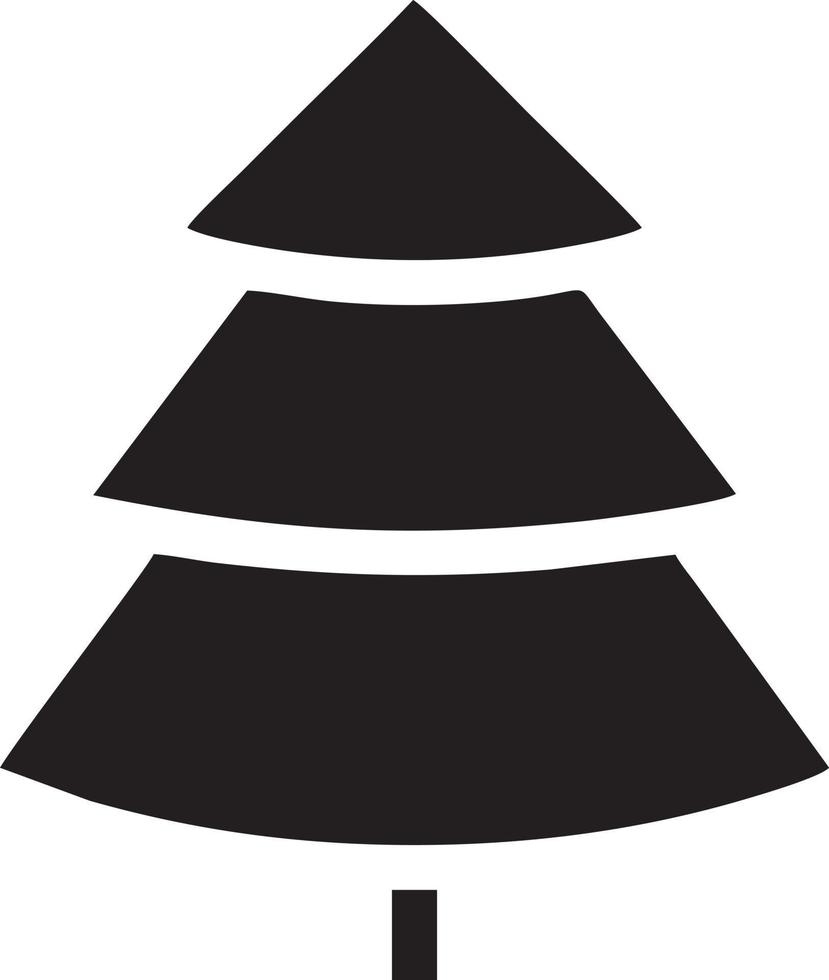 Tree icon symbol image vector, illustration of the tree botany in black image vector