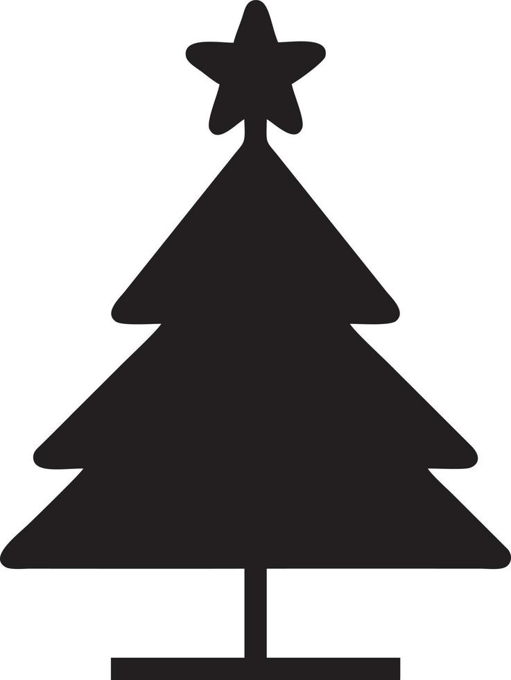 Tree icon symbol image vector, illustration of the tree botany in black image vector