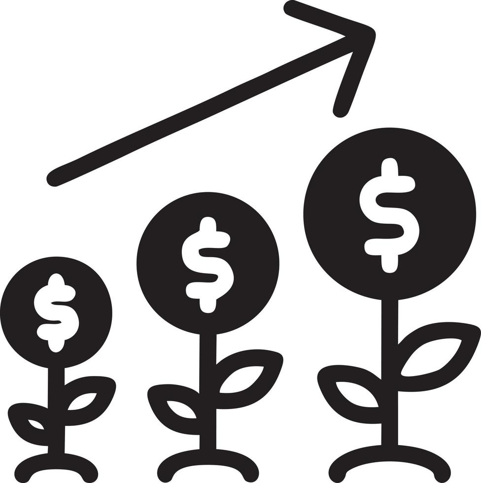 Tree icon symbol image vector, illustration of the tree botany in black image vector