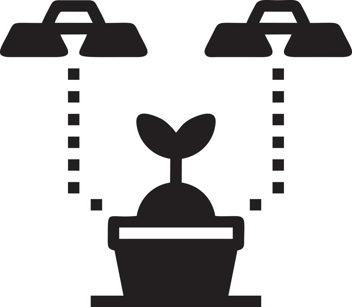 Tree icon symbol image vector, illustration of the tree botany in black image vector