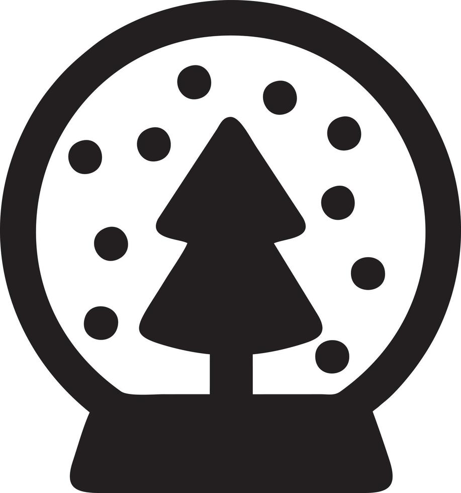 árbol icono símbolo imagen vector, ilustración de el árbol botánica en negro imagen vector