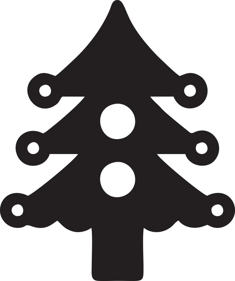 Tree icon symbol image vector, illustration of the tree botany in black image vector