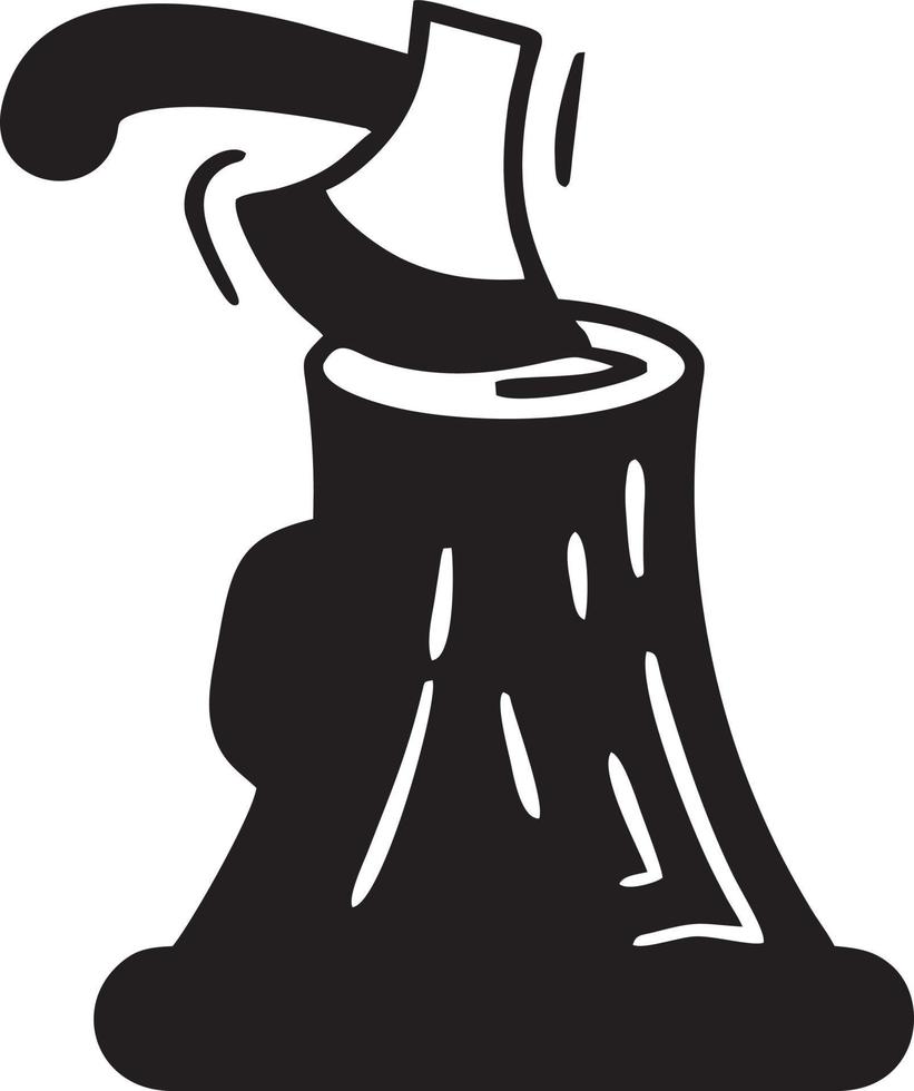Tree icon symbol image vector, illustration of the tree botany in black image vector