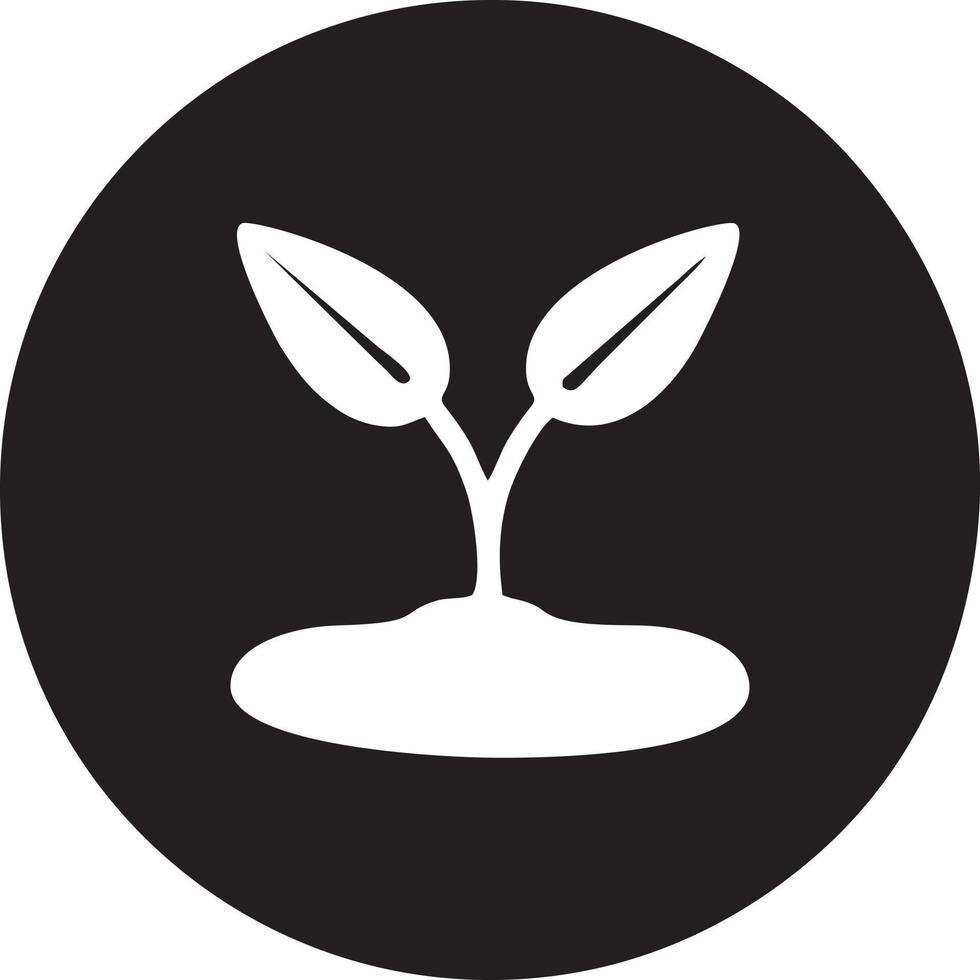 Tree icon symbol image vector, illustration of the tree botany in black image vector