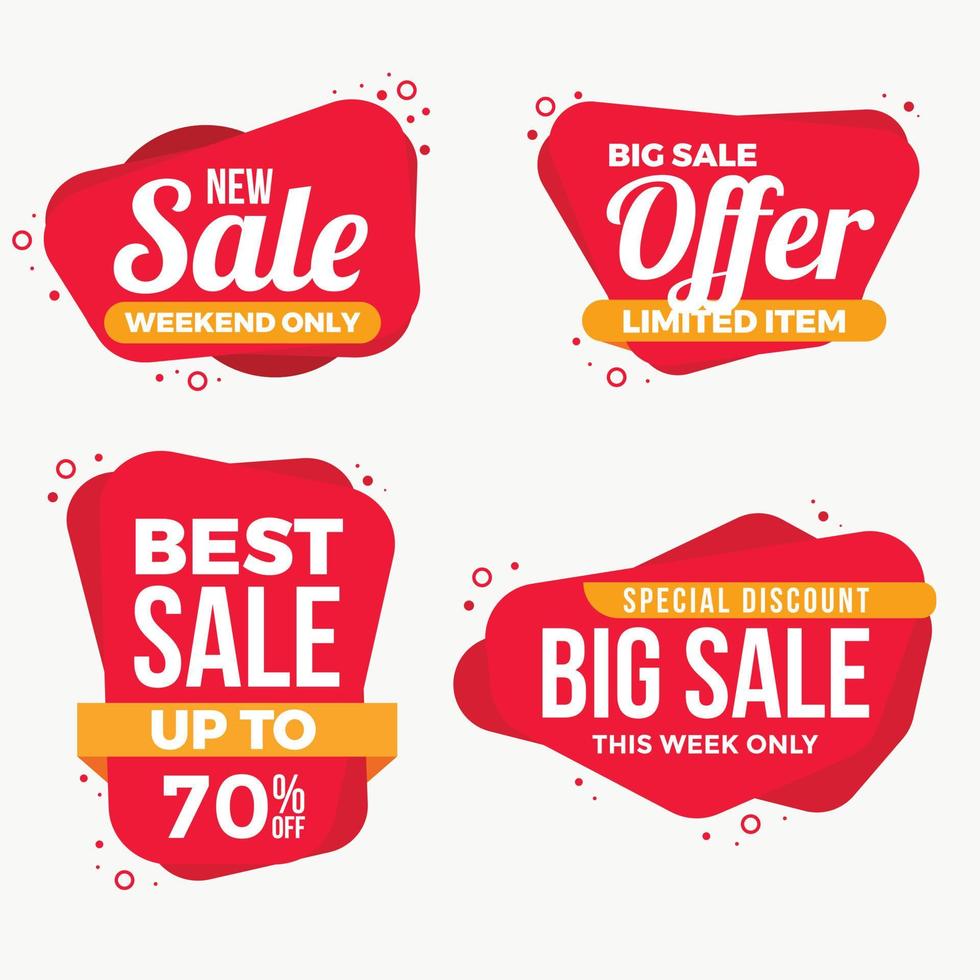 Best sale label collections vector