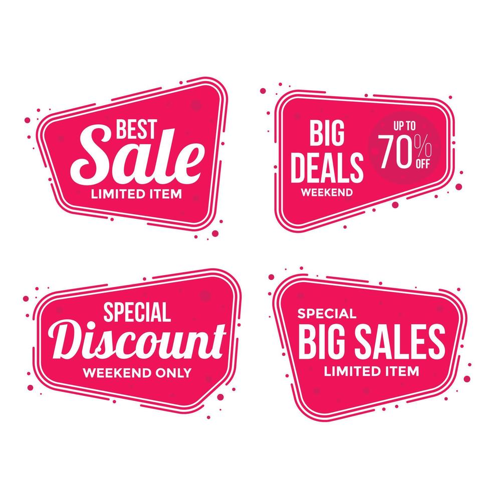 Best sale label collections template vector