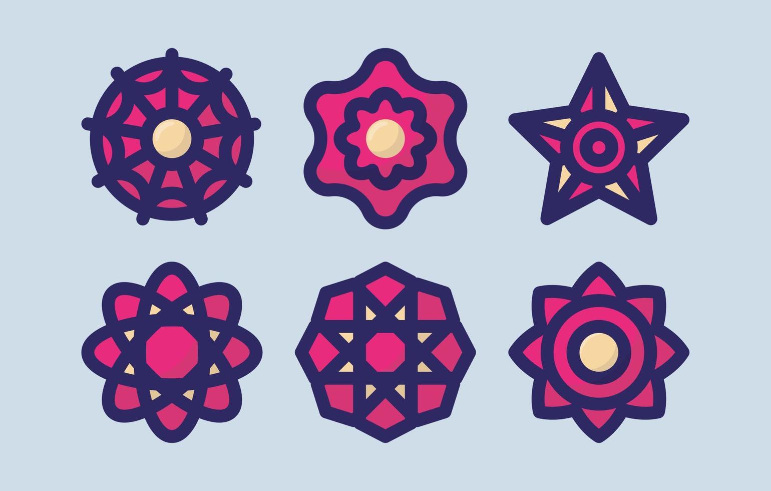 flower vector icon set, flowers icons pink and yellow free download