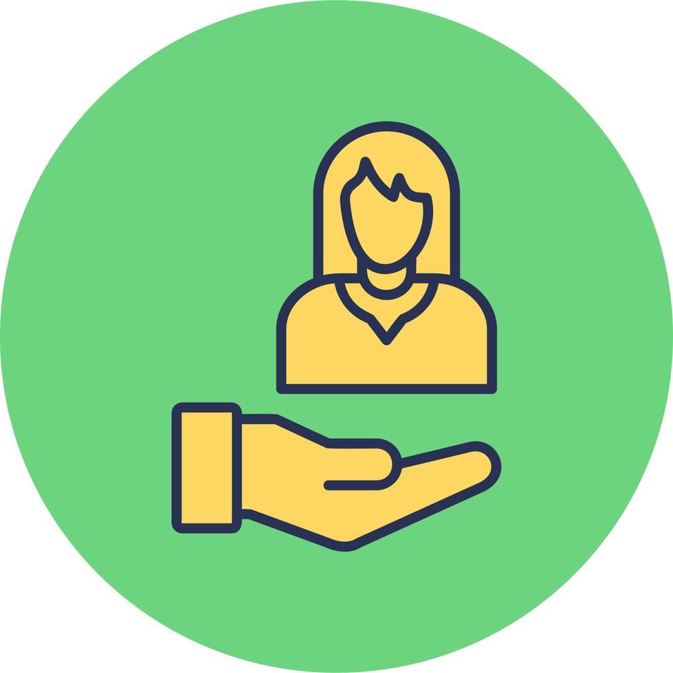 Female Support Vector Icon