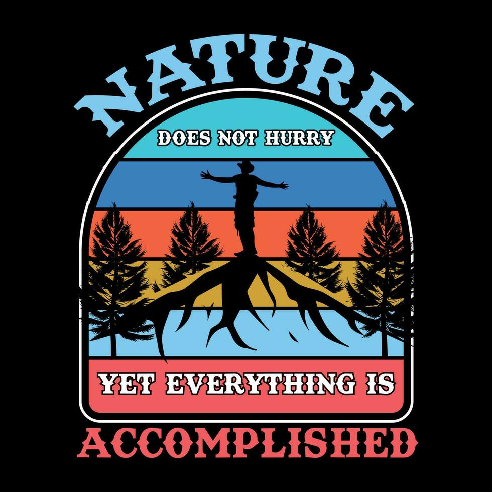 Hiking t shirt designs free download vector