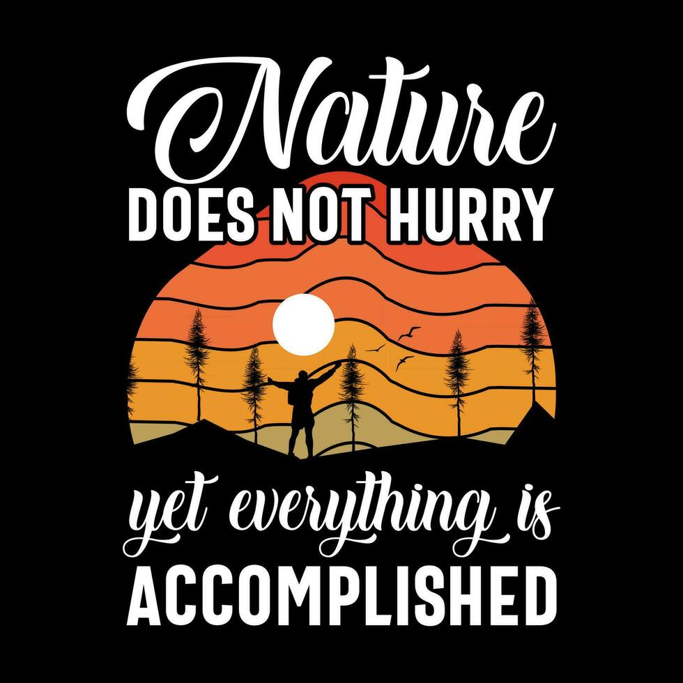 Hiking t shirt designs free download vector