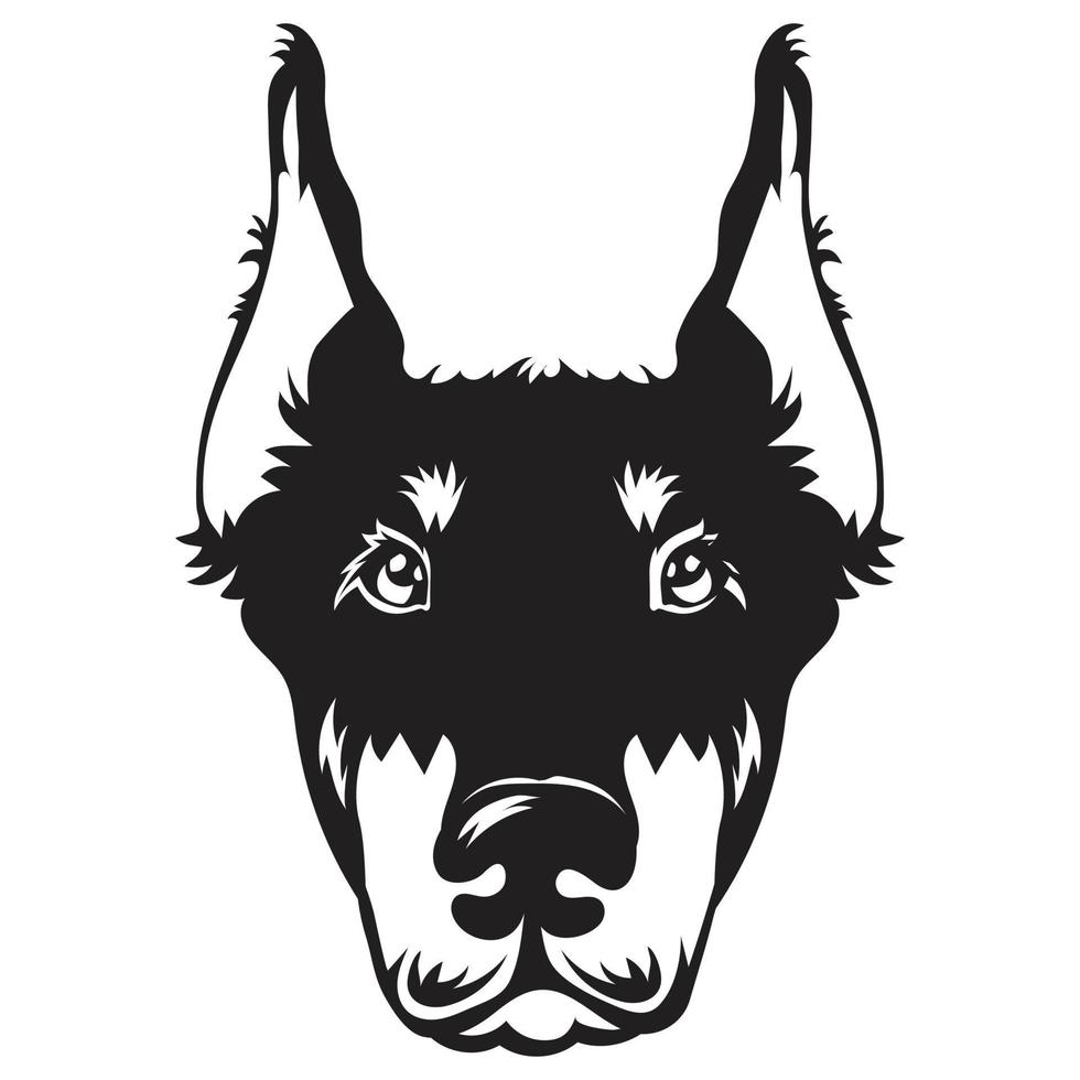 Dobermann Dog Vector Image
