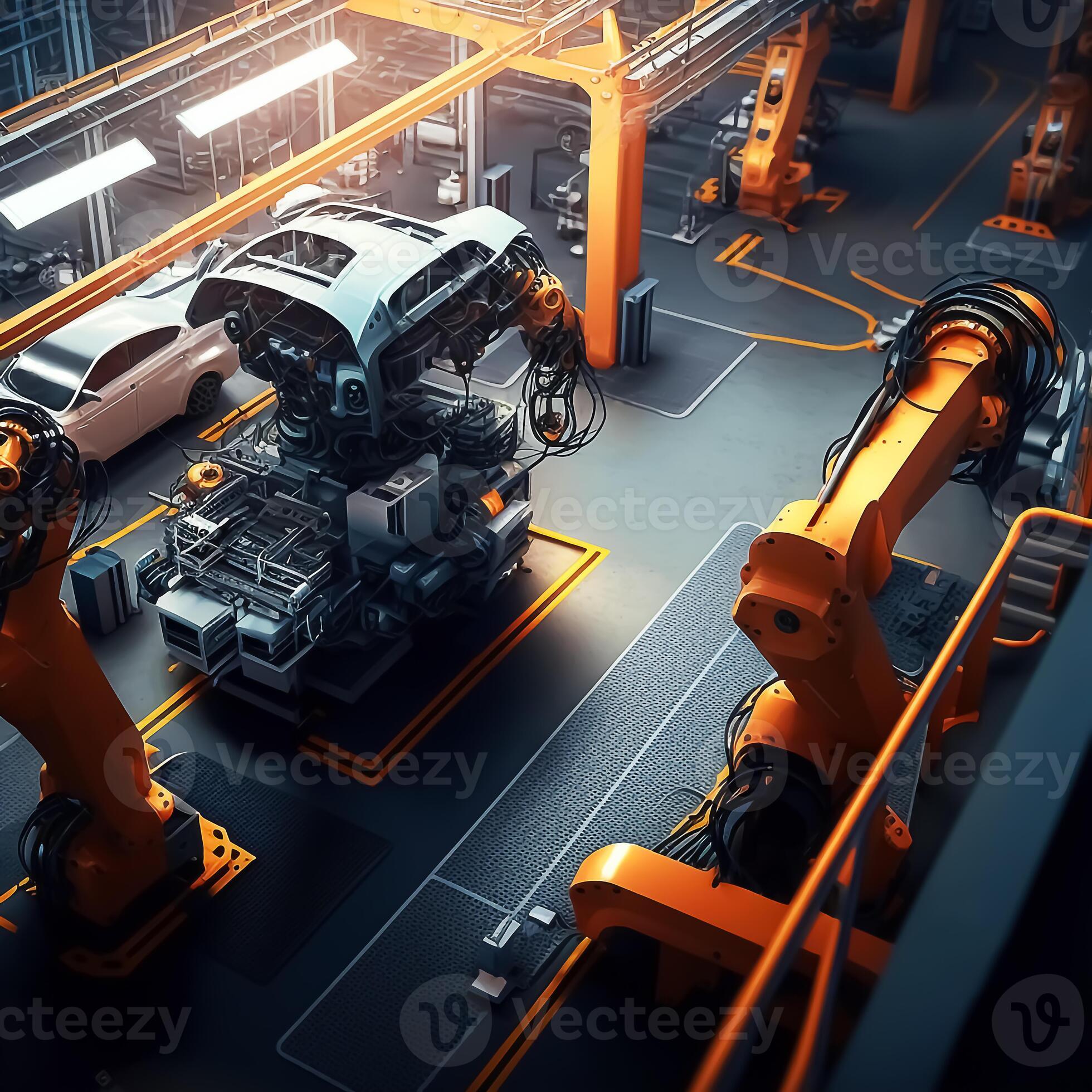 Modern Car Assembly Line