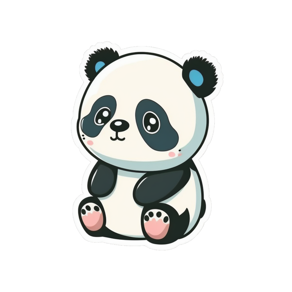 Kawaii Panda' Sticker