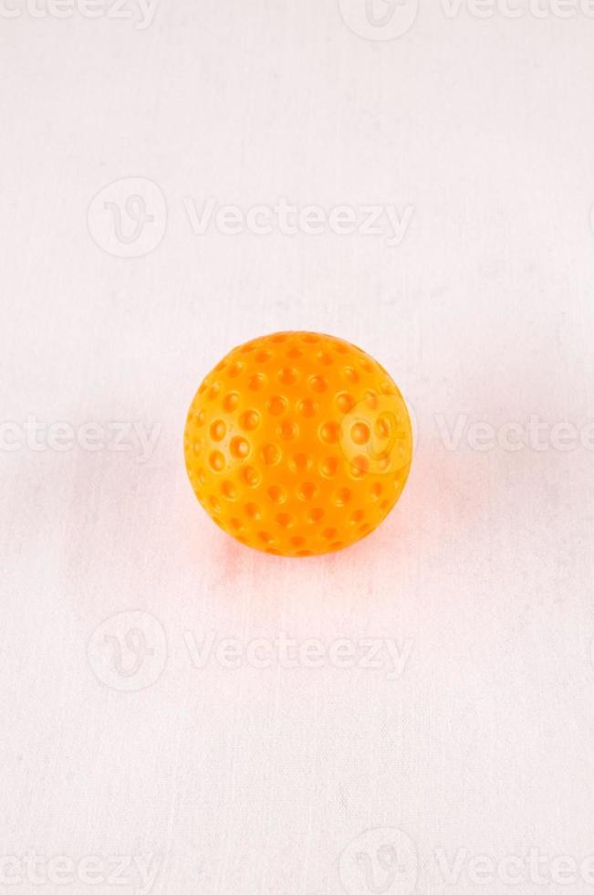 Ball isolated on white  background photo