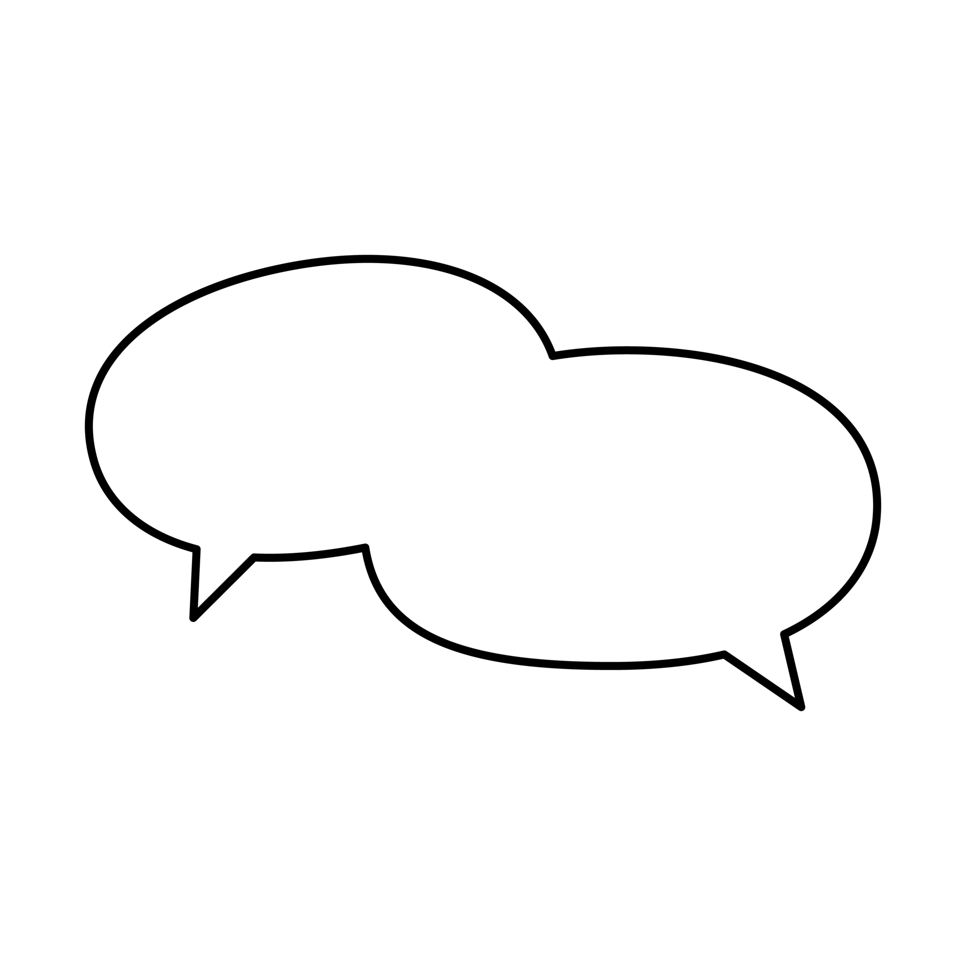 Free Speech Bubble png, Thought Bubble png, Comic bubble transparent