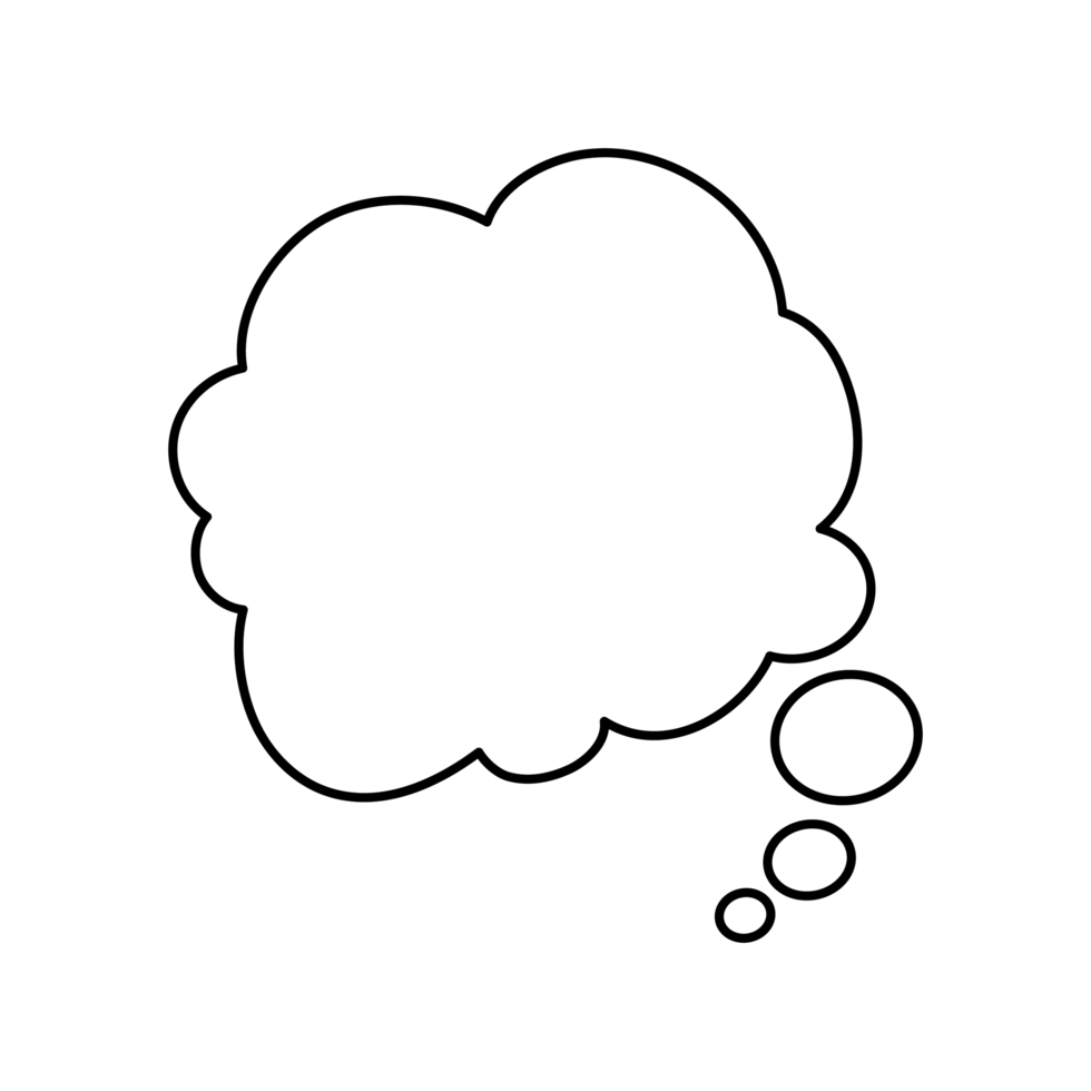 Speech Bubble png, Thought Bubble png, Comic bubble transparent free png