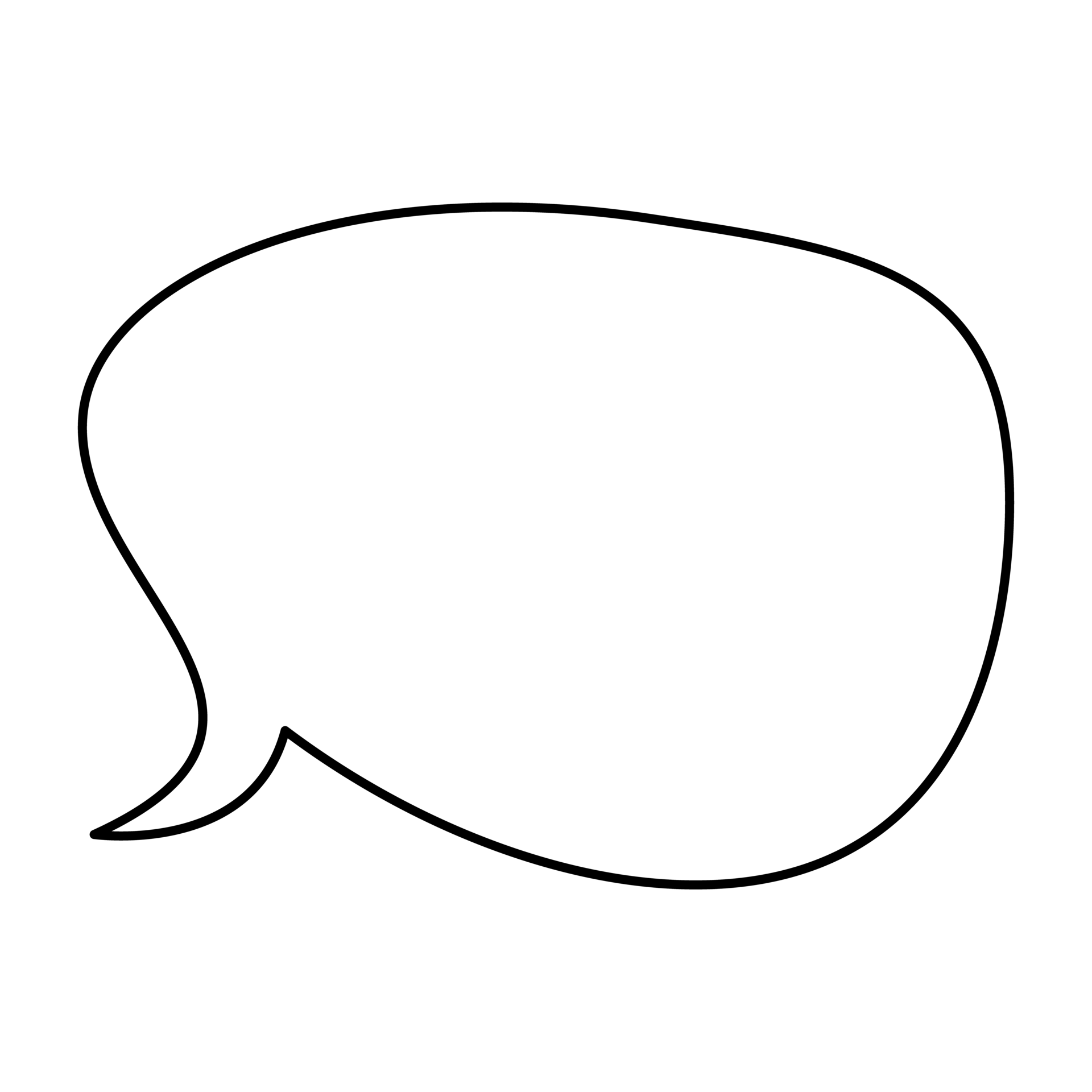 Speech Bubble png, Thought Bubble png, Comic bubble transparent free