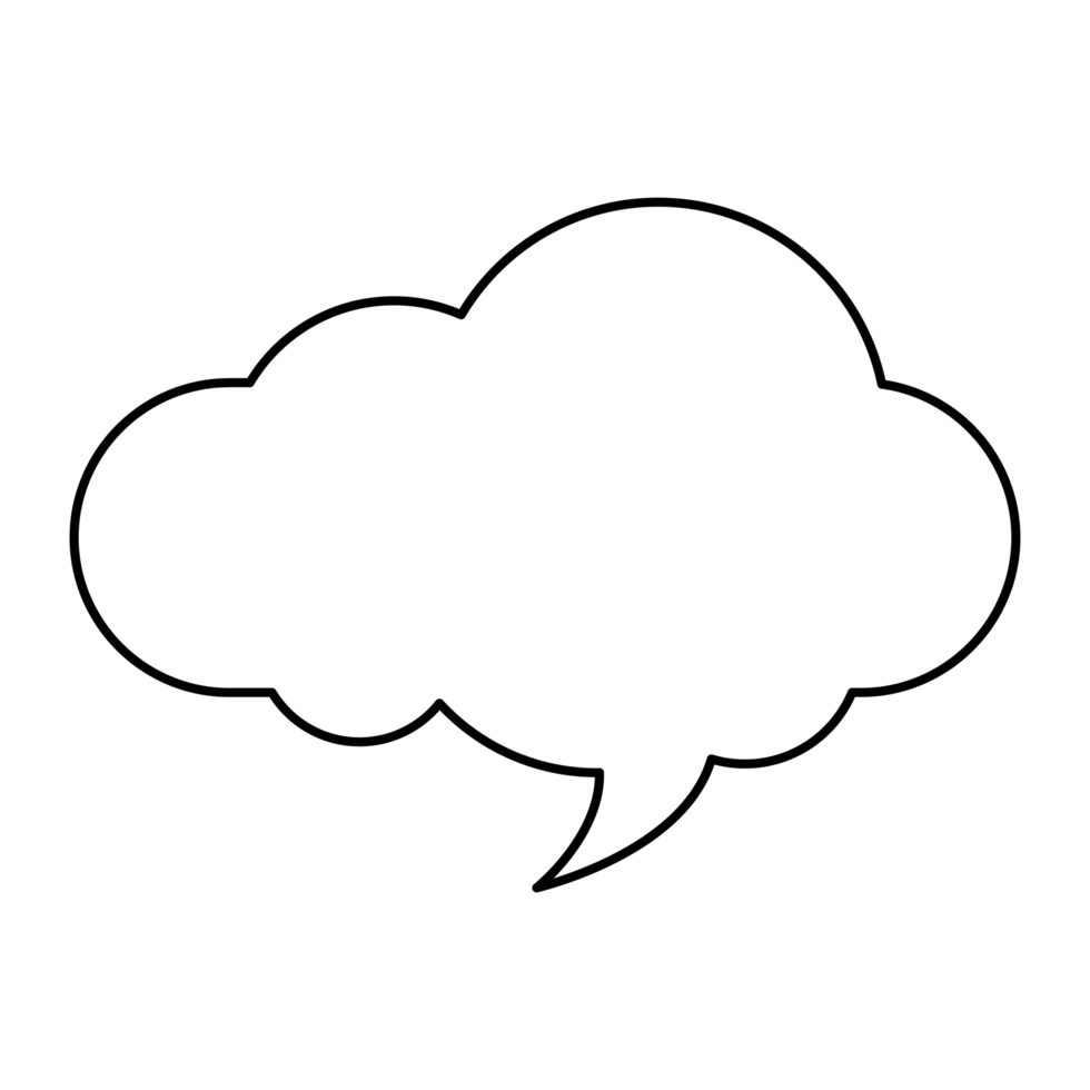 Speech Bubble png, Thought Bubble png, Comic bubble transparent free png