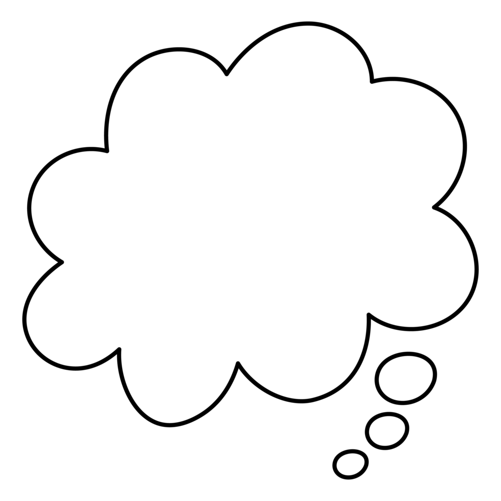 Speech Bubble png, Thought Bubble png, Comic bubble transparent free png